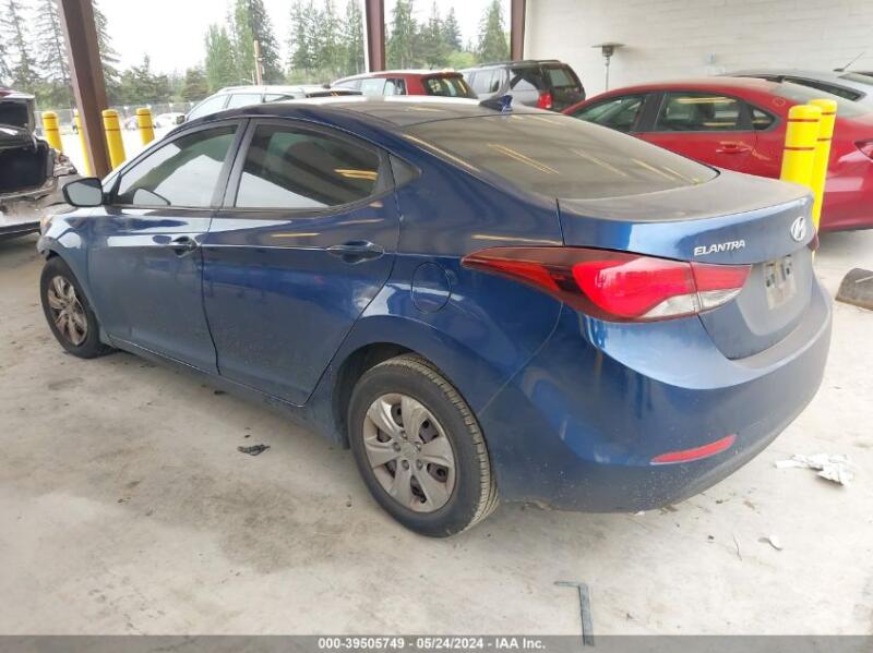 2016 HYUNDAI ELANTRA SE - 5NPDH4AE4GH767665 | SeoVin.biz