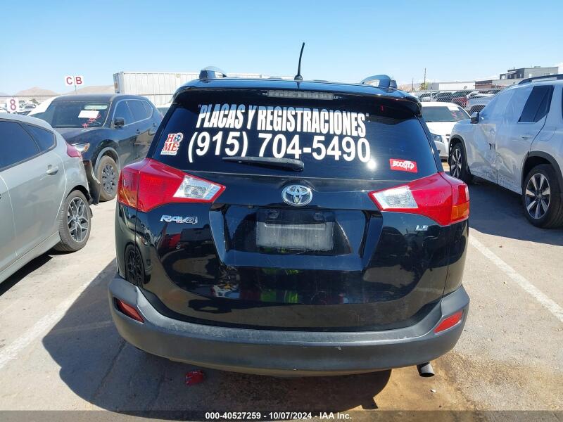 2015 TOYOTA RAV4 LE - 2T3ZFREVXFW211449 | SeoVin.biz