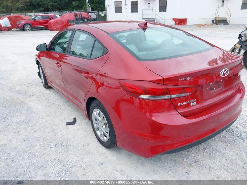 2017 HYUNDAI ELANTRA SE - KMHD74LF3HU118242 | SeoVin.biz