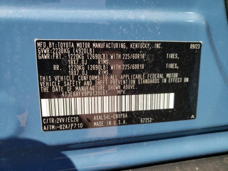 2023 TOYOTA RAV4 XSE - 4T3E6RFV9PU139061 | SeoVin.biz
