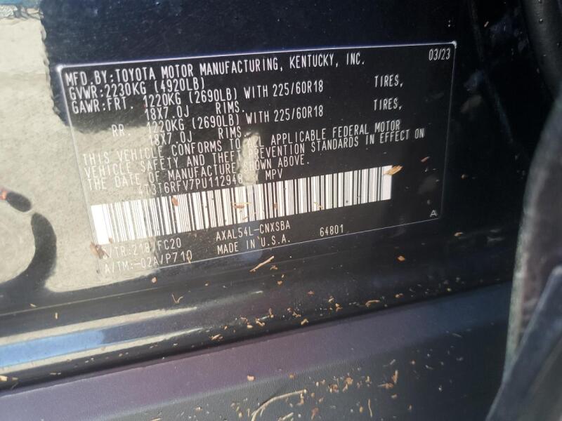 2023 TOYOTA RAV4 SE - 4T3T6RFV7PU112948 | SeoVin.biz