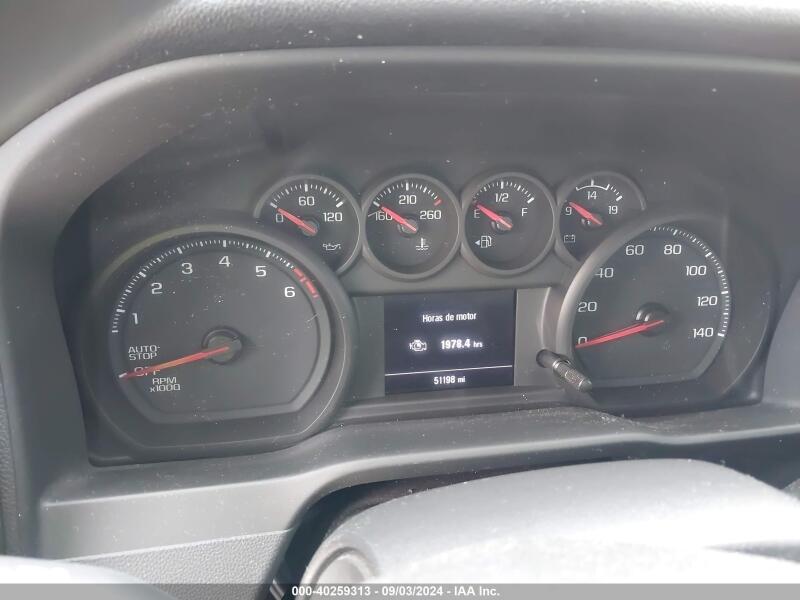 2022 CHEVROLET SILVERADO C1500 CUSTOM - 1GCPABEK6NZ624583 | SeoVin.biz