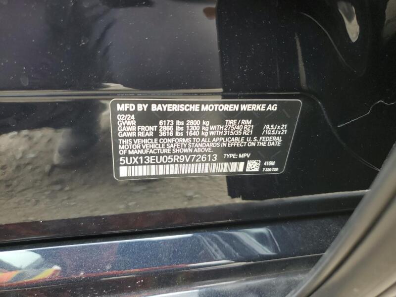 2024 BMW X5 SDRIVE 40I - 5UX13EU05R9V72613 | SeoVin.biz