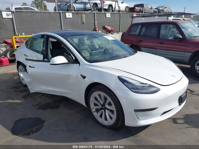 2022 TESLA MODEL 3 LONG RANGE DUAL MOTOR ALL-WHEEL DRIVE - 5YJ3E1EB3NF298938 | SeoVin.biz