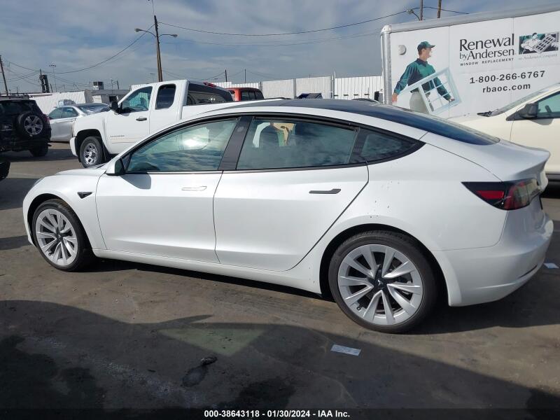 2022 TESLA MODEL 3 LONG RANGE DUAL MOTOR ALL-WHEEL DRIVE - 5YJ3E1EB3NF298938 | SeoVin.biz