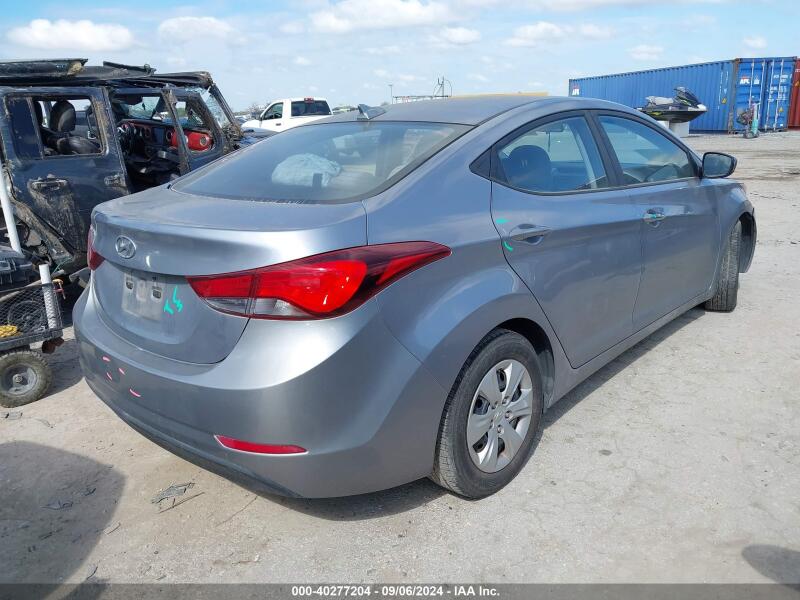 2016 HYUNDAI ELANTRA SE - 5NPDH4AEXGH748201 | SeoVin.biz