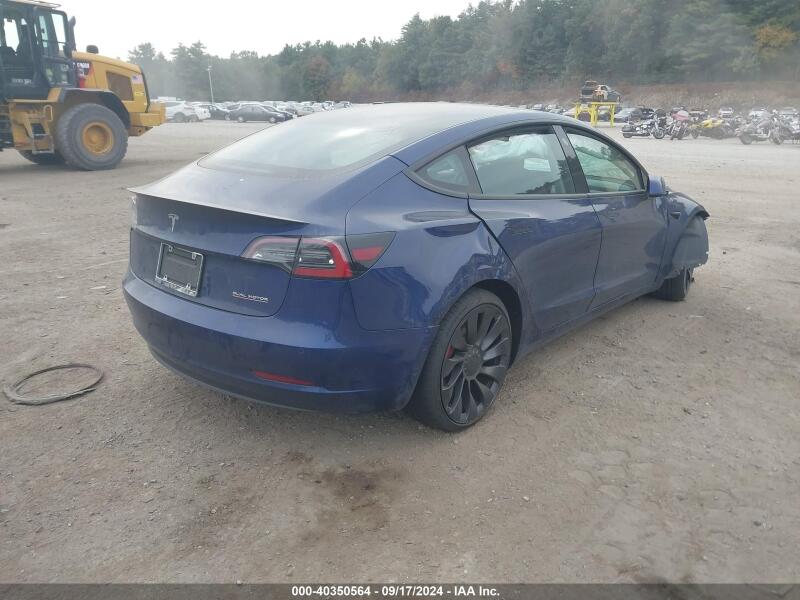 2022 TESLA MODEL 3 PERFORMANCE DUAL MOTOR ALL-WHEEL DRIVE - 5YJ3E1EC7NF255275 | SeoVin.biz