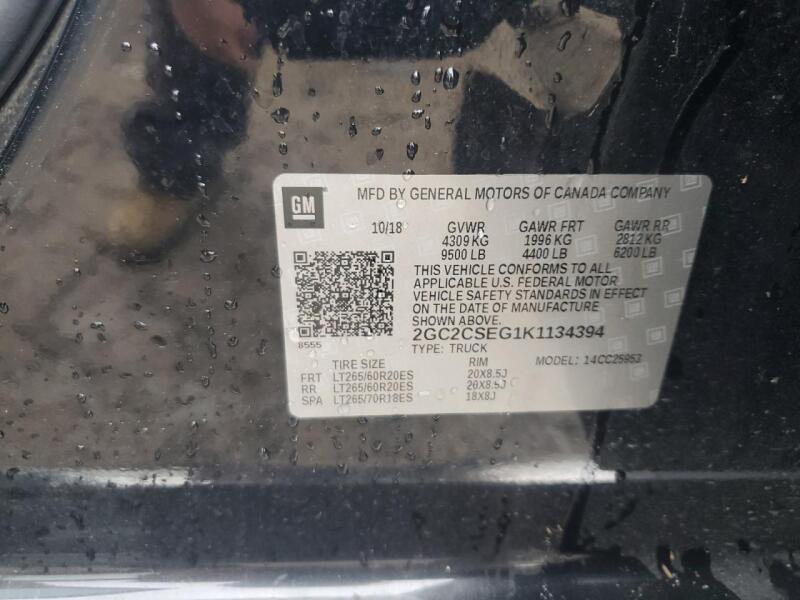 2019 CHEVROLET SILVERADO C2500 HEAVY DUTY LT - 2GC2CSEG1K1134394 | SeoVin.biz