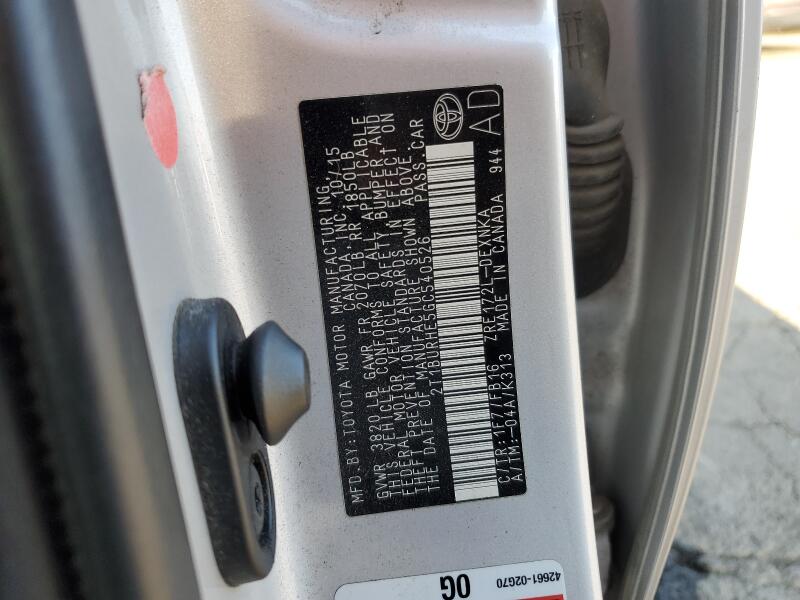 2016 TOYOTA COROLLA L - 2T1BURHE5GC540526 | SeoVin.biz