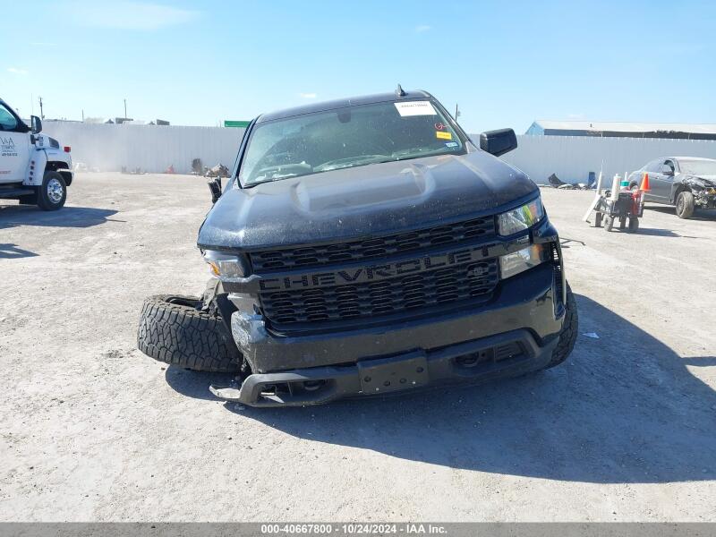 2021 CHEVROLET SILVERADO 1500 2WD SHORT BED CUSTOM - 1GCPWBEH9MZ127421 | SeoVin.biz