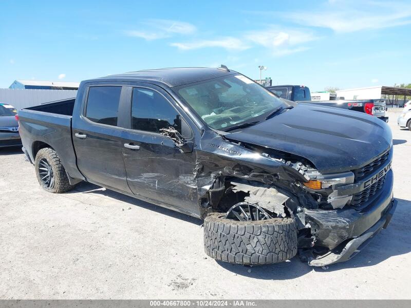 2021 CHEVROLET SILVERADO 1500 2WD SHORT BED CUSTOM - 1GCPWBEH9MZ127421 | SeoVin.biz