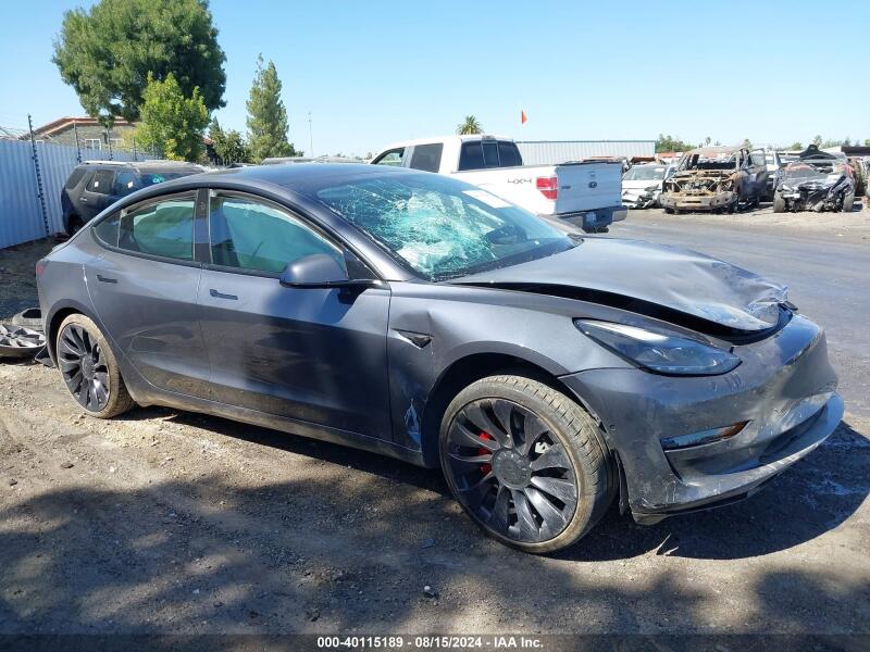 2022 TESLA MODEL 3 PERFORMANCE DUAL MOTOR ALL-WHEEL DRIVE - 5YJ3E1EC8NF127806 | SeoVin.biz