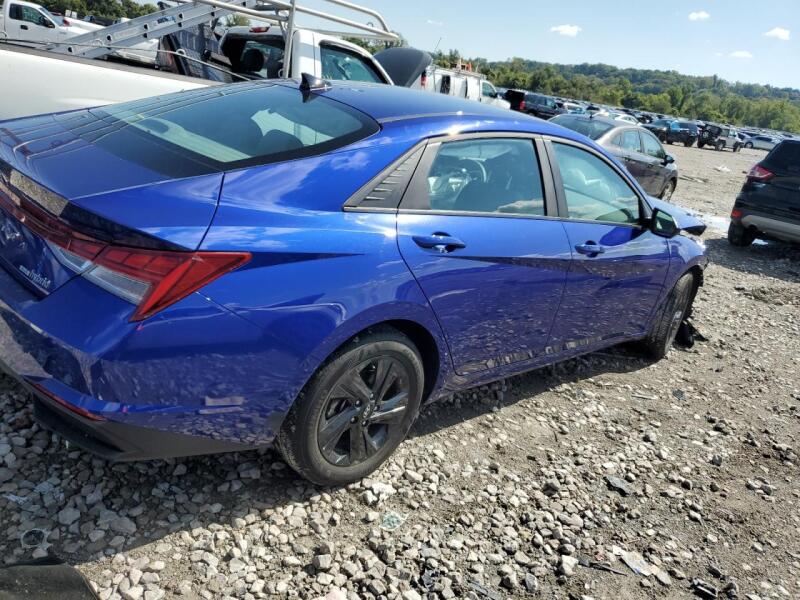 2022 HYUNDAI ELANTRA BLUE - KMHLM4AJ6NU030485 | SeoVin.biz