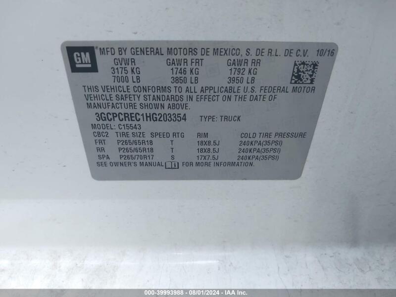 3GCPCREC1HG203354
