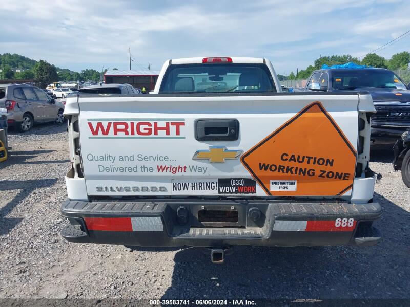 2018 CHEVROLET SILVERADO 1500 WT - 1GCNCNEH8JZ221853 | SeoVin.biz
