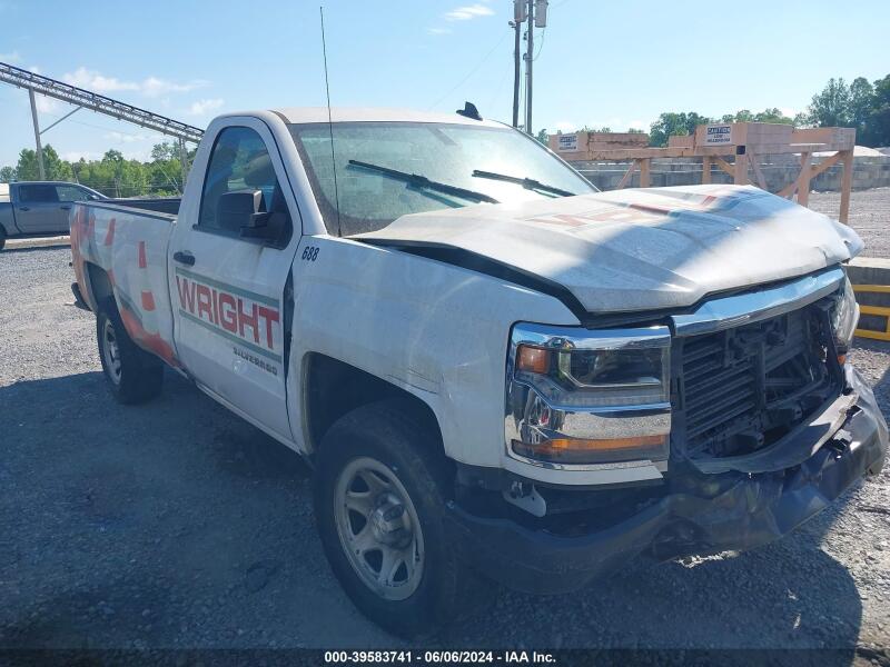 2018 CHEVROLET SILVERADO 1500 WT - 1GCNCNEH8JZ221853 | SeoVin.biz