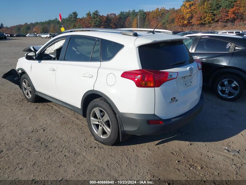 2015 TOYOTA RAV4 XLE - 2T3RFREV8FW315762 | SeoVin.biz
