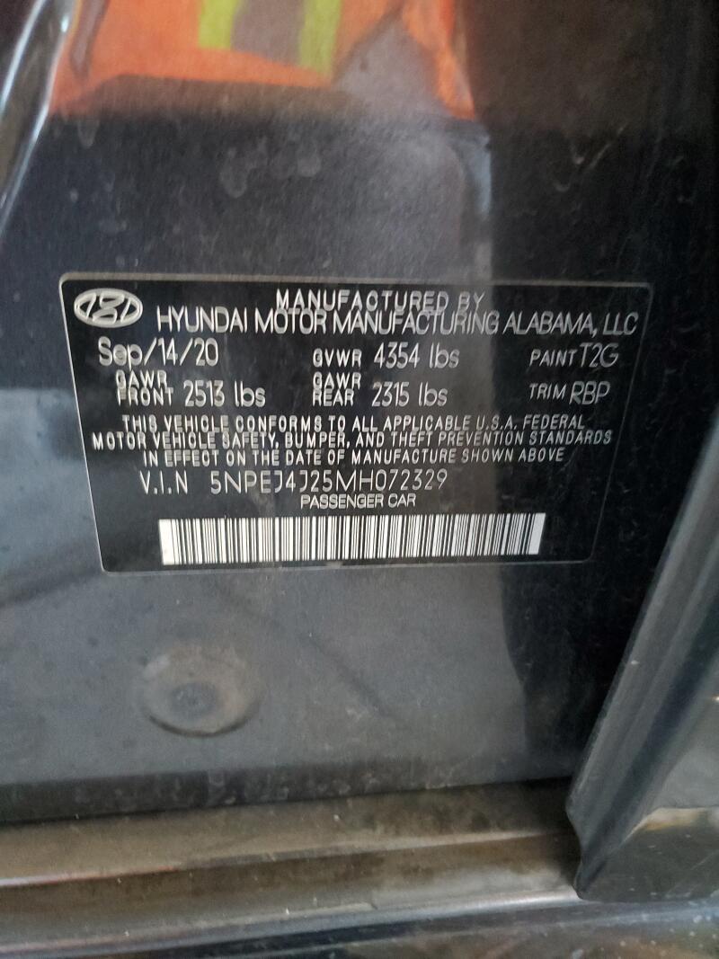 2021 HYUNDAI SONATA SEL PLUS - 5NPEJ4J25MH072329 | SeoVin.biz