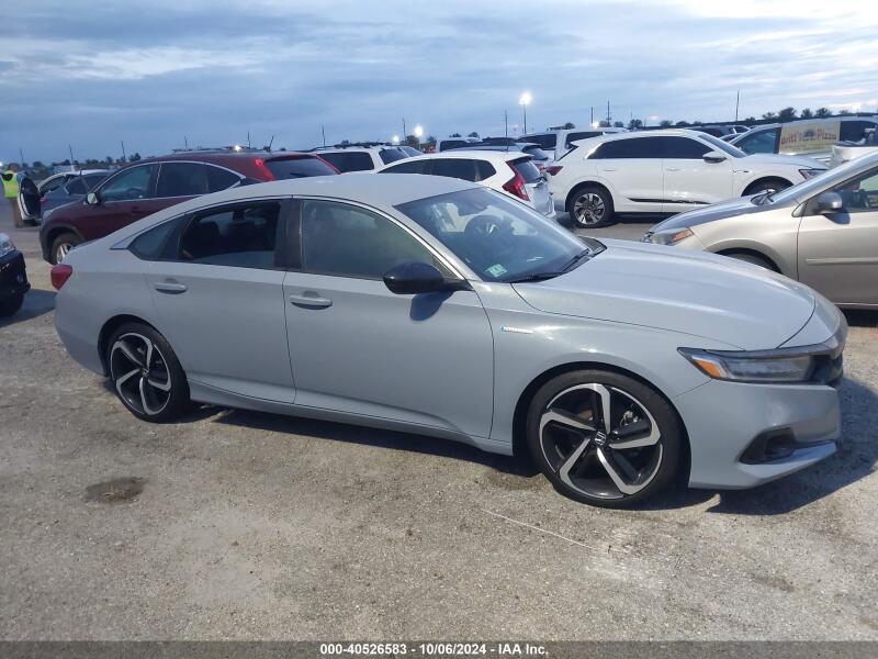 2022 HONDA ACCORD HYBRID SPORT - 1HGCV3F26NA027098 | SeoVin.biz
