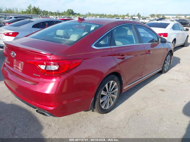 2016 HYUNDAI SONATA SPORT - 5NPE34AF4GH414077 | SeoVin.biz