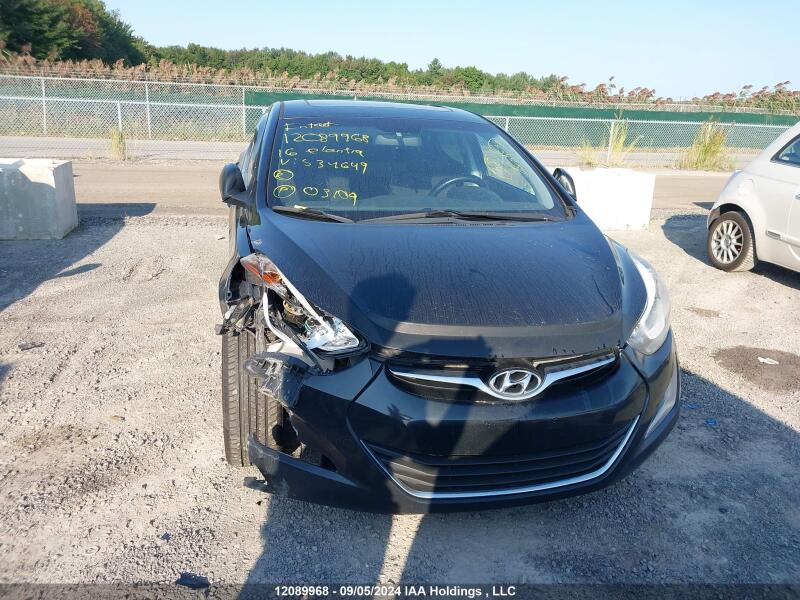 2016 HYUNDAI ELANTRA GLS - KMHDH4AH9GU534649 | SeoVin.biz