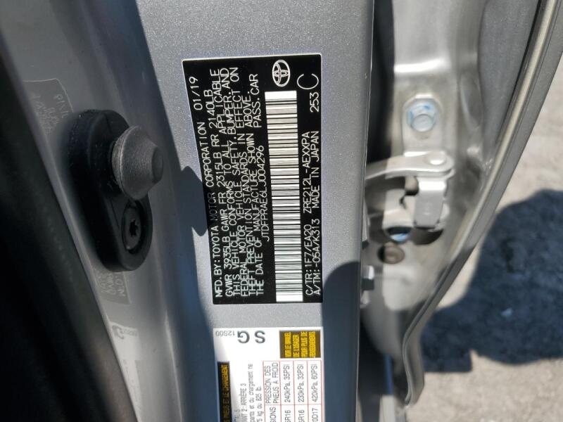 2020 TOYOTA COROLLA XLE - JTDFPRAE6LJ004296 | SeoVin.biz