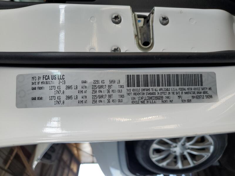 2019 JEEP CHEROKEE LATITUDE - 1C4PJLCBXKD396699 | SeoVin.biz