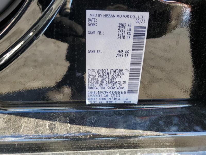 2023 NISSAN ALTIMA SL - 1N4BL4EV7PN409868 | SeoVin.biz