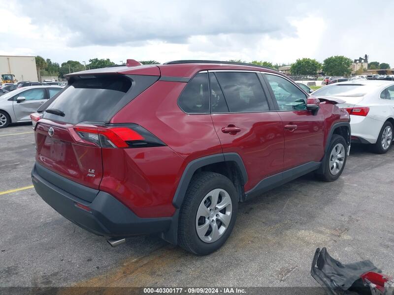 2021 TOYOTA RAV4 LE - 2T3G1RFV9MW190871 | SeoVin.biz