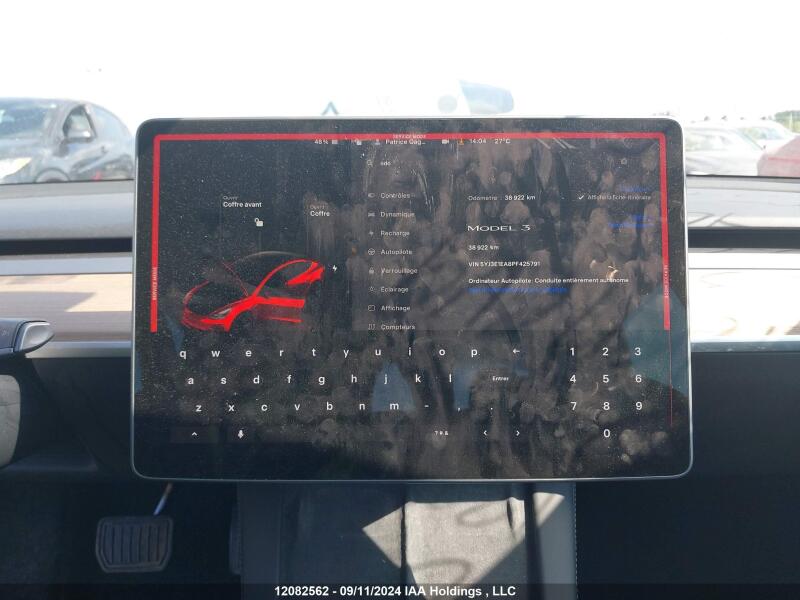 2023 TESLA MODEL 3 - 5YJ3E1EA8PF425791 | SeoVin.biz