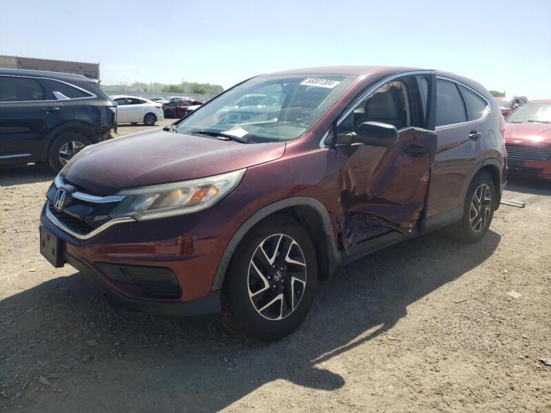 2016 HONDA CR-V SE - 5J6RM4H47GL026866 | SeoVin.biz