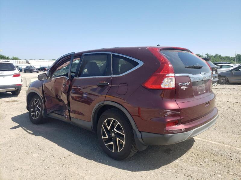 2016 HONDA CR-V SE - 5J6RM4H47GL026866 | SeoVin.biz