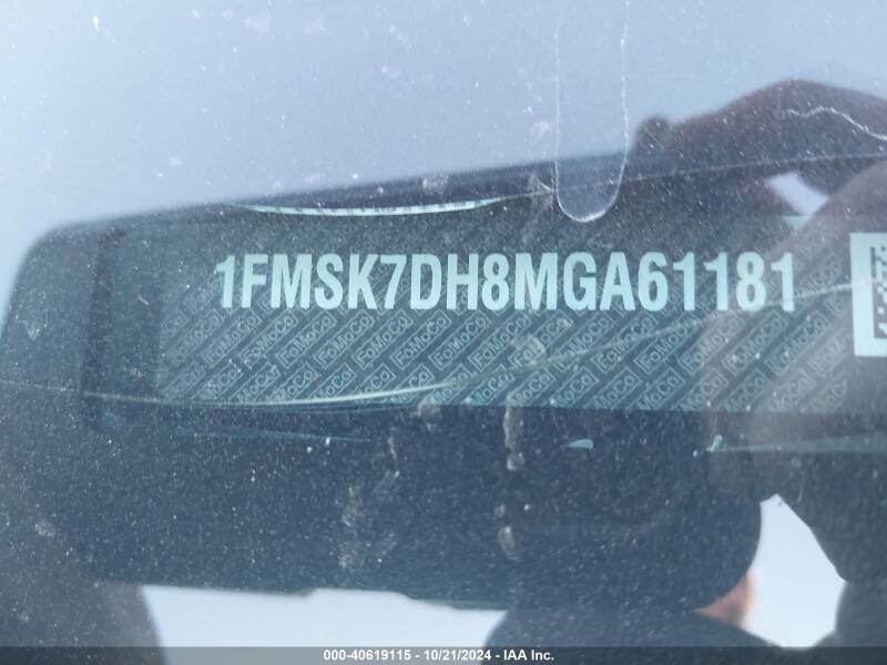 2021 FORD EXPLORER XLT - 1FMSK7DH8MGA61181 | SeoVin.biz