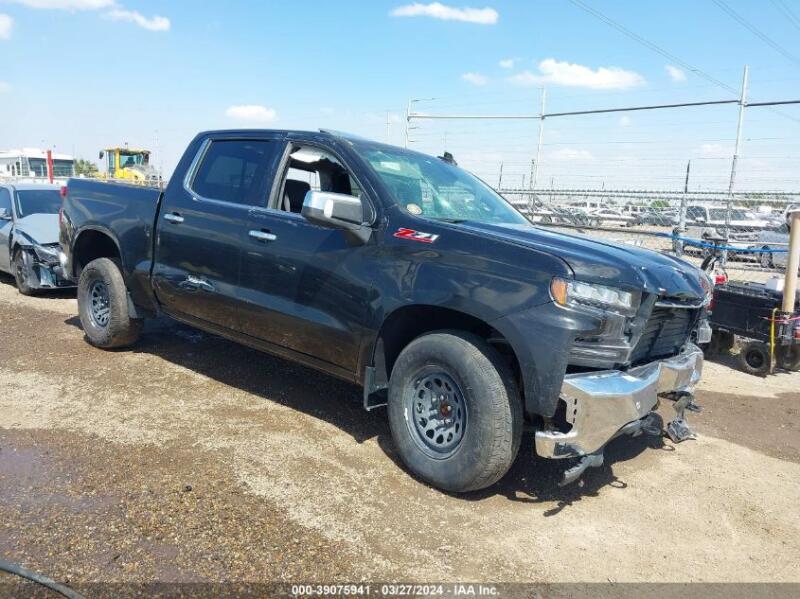 2022 CHEVROLET SILVERADO 1500 LTD 4WD  SHORT BED LTZ - 1GCUYGED7NZ233147 | SeoVin.biz