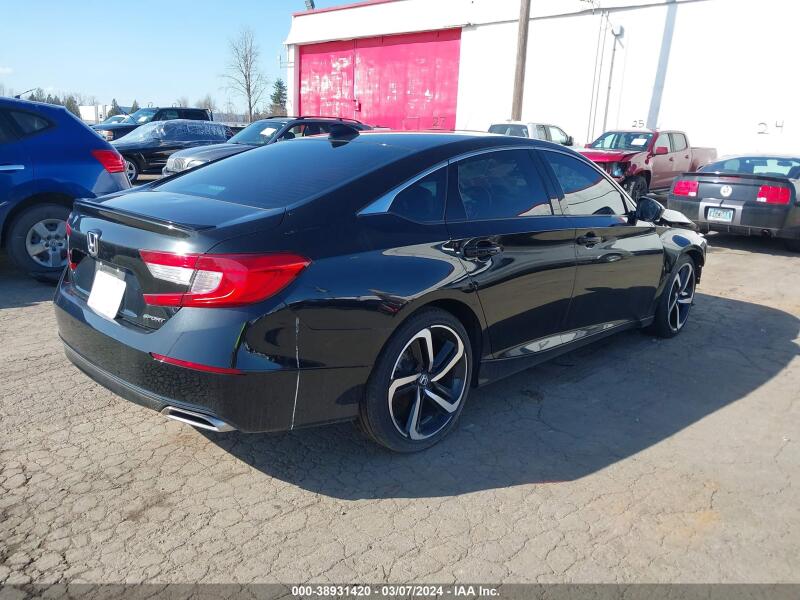 2021 HONDA ACCORD SPORT - 1HGCV1F39MA070541 | SeoVin.biz