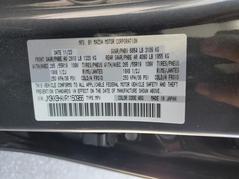 2024 MAZDA CX-90 PREFERRED - JM3KKBHAXR1150966 | SeoVin.biz