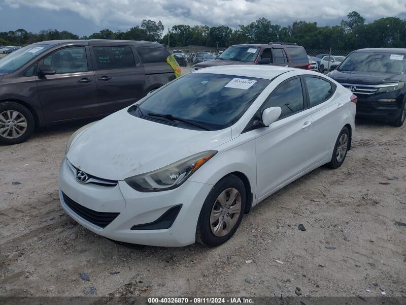 2016 HYUNDAI ELANTRA SE - 5NPDH4AE0GH671421 | SeoVin.biz