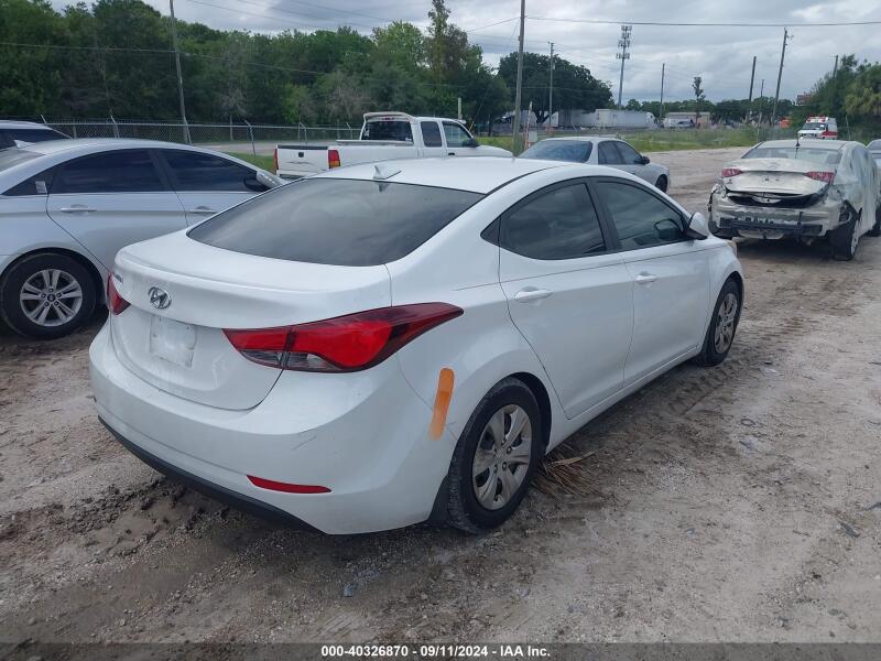 2016 HYUNDAI ELANTRA SE - 5NPDH4AE0GH671421 | SeoVin.biz