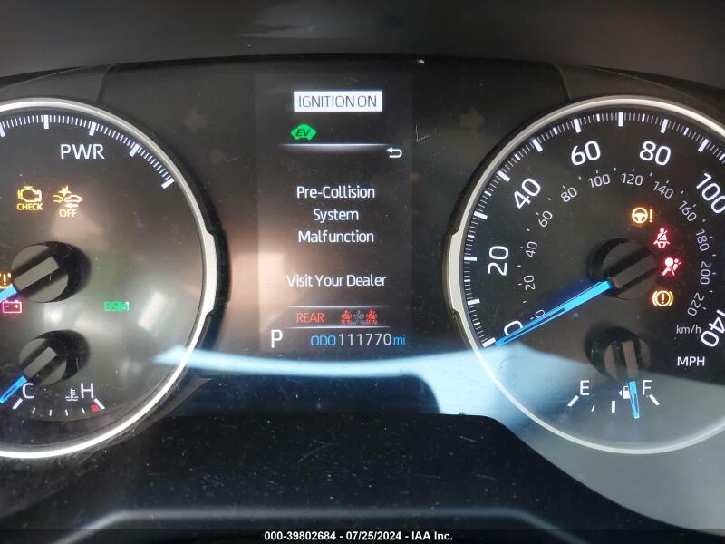 2020 TOYOTA RAV4 HYBRID XLE - 2T3RWRFVXLW078055 | SeoVin.biz