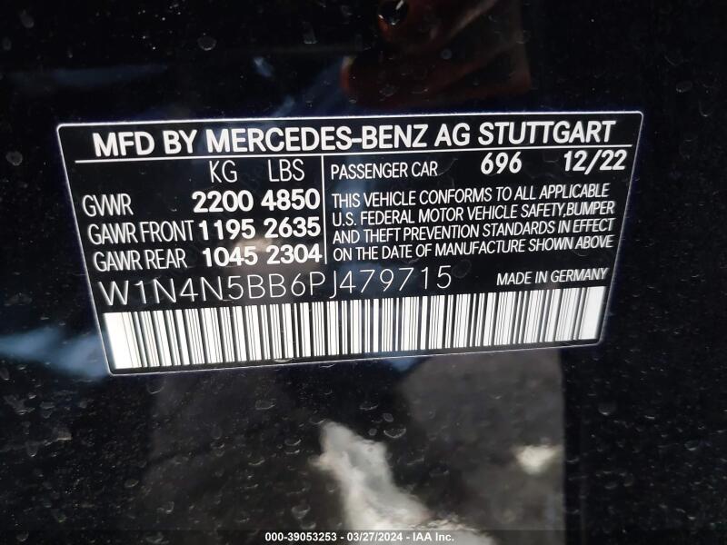 2023 MERCEDES-BENZ AMG GLA 35 4MATIC - W1N4N5BB6PJ479715 | SeoVin.biz