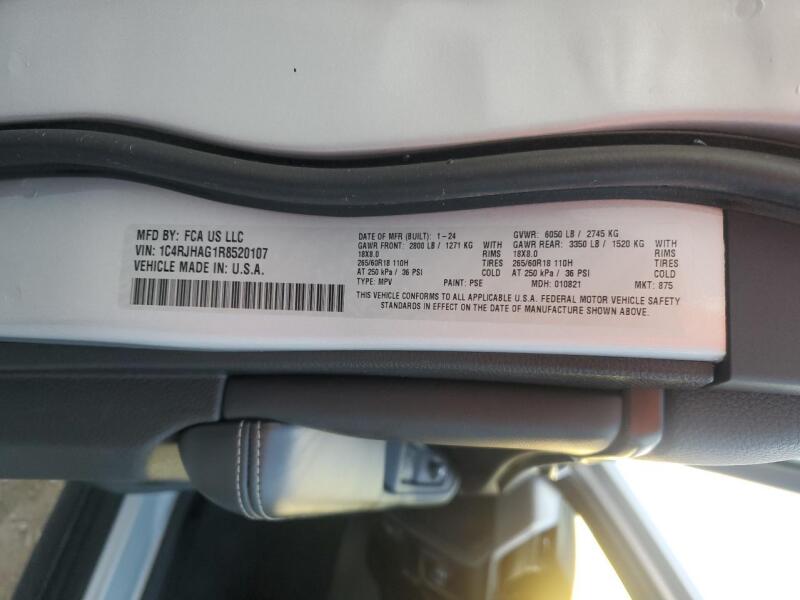 2024 JEEP GRAND CHEROKEE LAREDO - 1C4RJHAG1R8520107 | SeoVin.biz