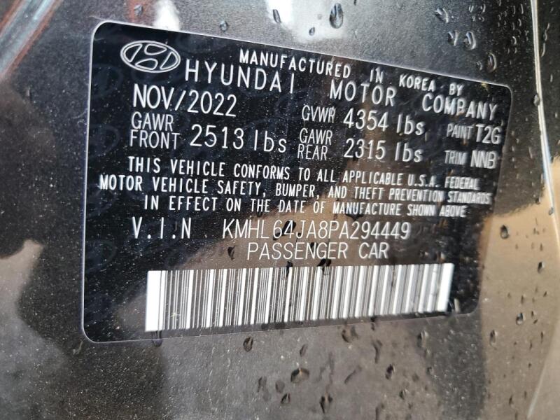 2023 HYUNDAI SONATA SEL - KMHL64JA8PA294449 | SeoVin.biz