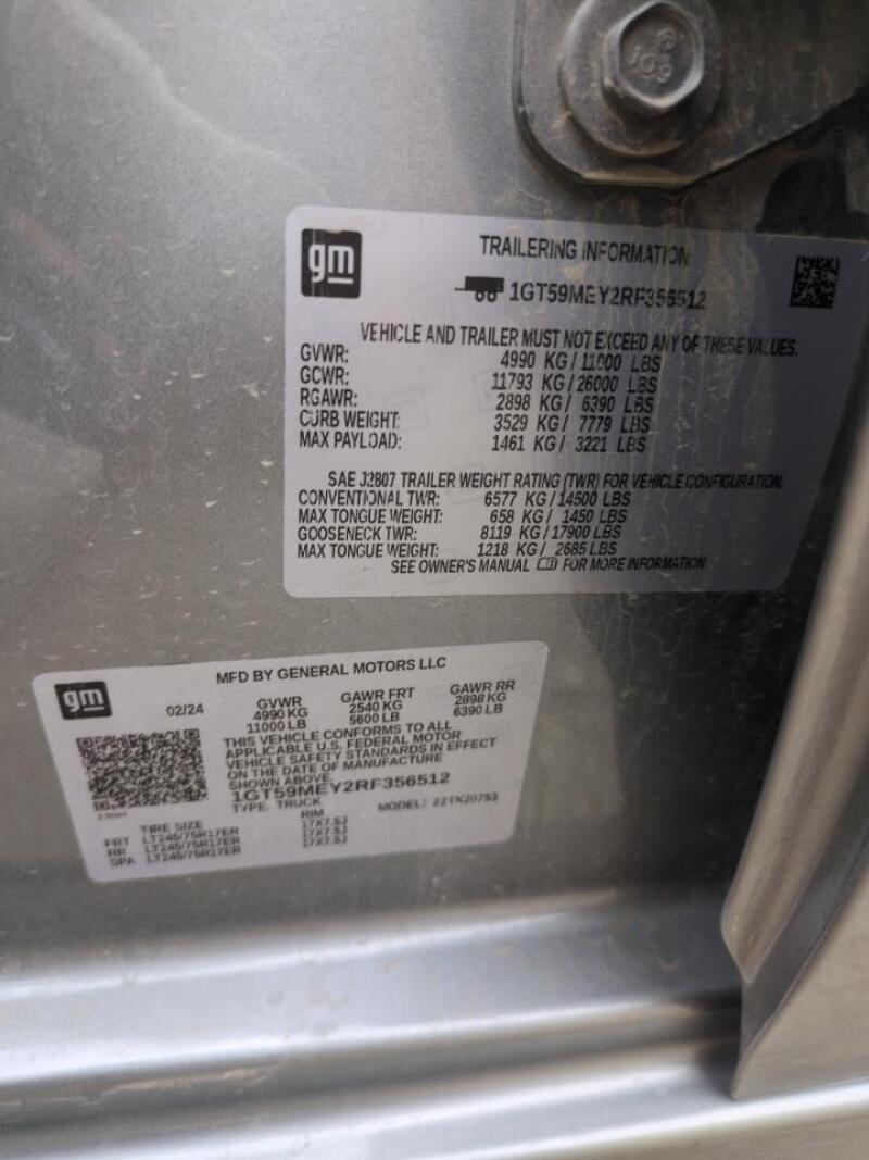 2024 GMC SIERRA K2500 SLE - 1GT59MEY2RF356512 | SeoVin.biz