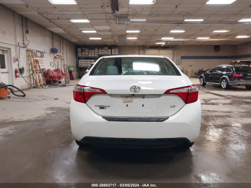 2016 TOYOTA COROLLA LE - 2T1BURHE5GC704695 | SeoVin.biz