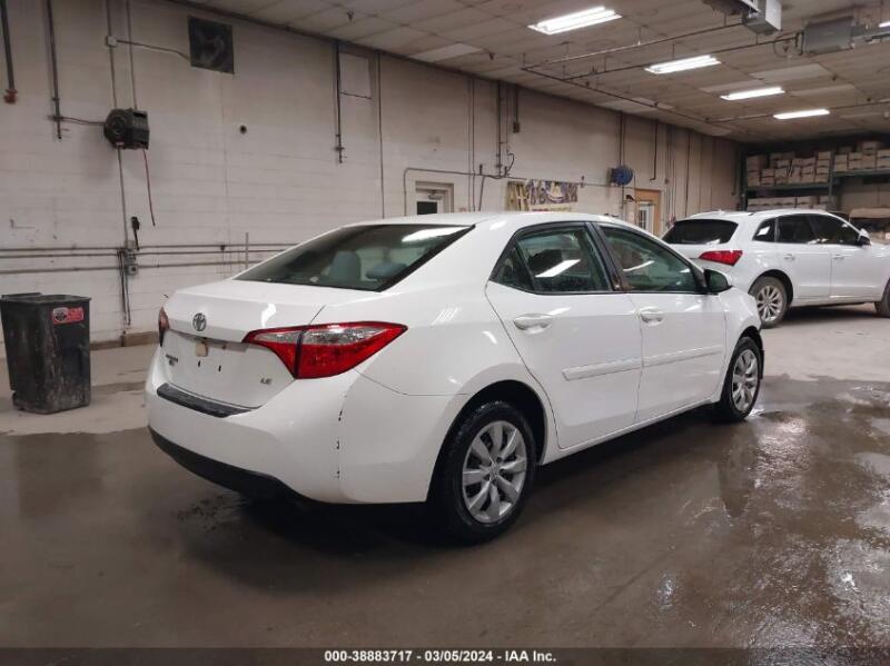 2016 TOYOTA COROLLA LE - 2T1BURHE5GC704695 | SeoVin.biz
