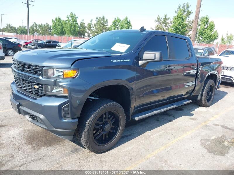 2021 CHEVROLET SILVERADO 1500 2WD SHORT BED CUSTOM - 1GCPWBEK8MZ443856 | SeoVin.biz