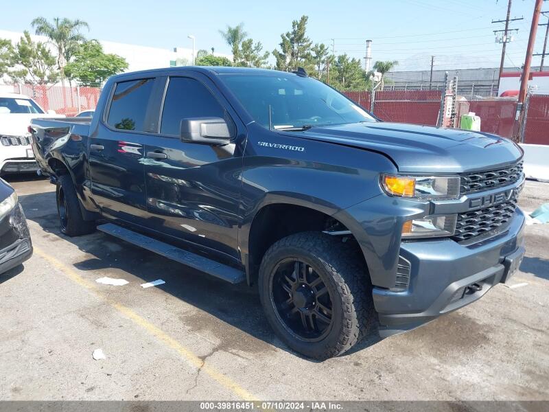 2021 CHEVROLET SILVERADO 1500 2WD SHORT BED CUSTOM - 1GCPWBEK8MZ443856 | SeoVin.biz