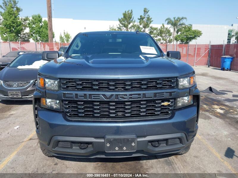2021 CHEVROLET SILVERADO 1500 2WD SHORT BED CUSTOM - 1GCPWBEK8MZ443856 | SeoVin.biz