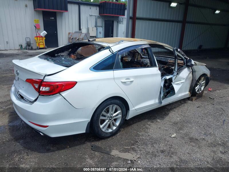 2015 HYUNDAI SONATA SE - 5NPE24AF3FH058688 | SeoVin.biz