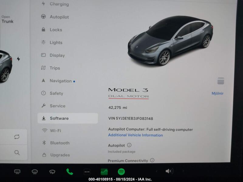 2018 TESLA MODEL 3 LONG RANGE/PERFORMANCE - 5YJ3E1EB3JF083148 | SeoVin.biz